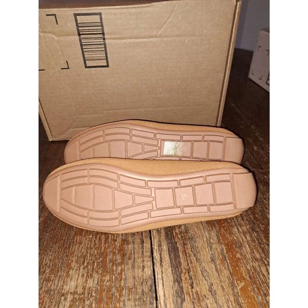 New Size 10-10.5 Brown Slip On Loafers Casual Shoes Comfortable - Picture 4 of 4